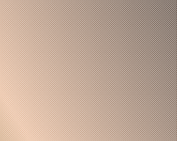 Grid of copper holes